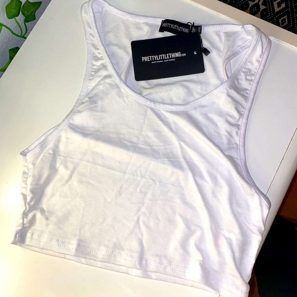White tank top